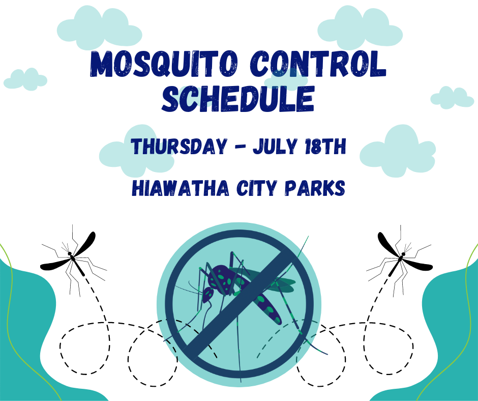Mosquito control schedule